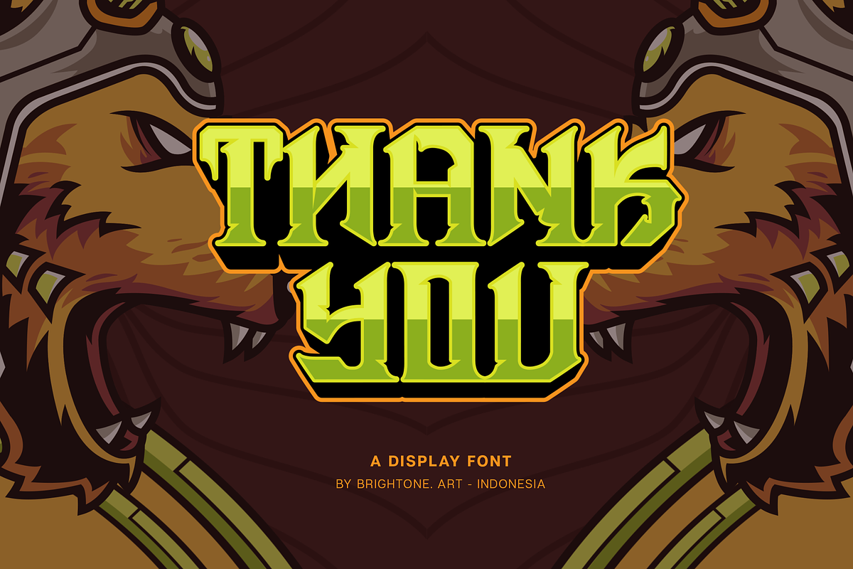Valhalla Rizer - Esport Font, a Font by Brightone (Photo 8 of 8)