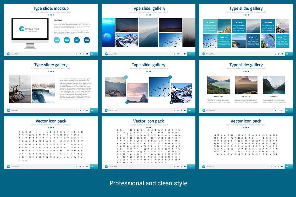 Annual Plan KeyNote, a Presentation Template by HiSlide.io (Photo 9 of 9)