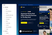 Cleamo - Home Care Service Website, a Landing Page Template by SLAB! Design (Thumbnail 2 of 5)