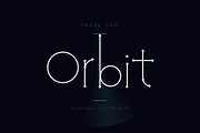 Orbit — Constellation Display Font, a Handwritten Font by Lettra Studio (Thumbnail 18 of 18)