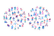 Tiny people crowd, a Person Illustration by Vector_Art (Thumbnail 11 of 12)