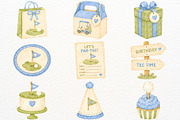 Golf Baby Shower Clipart PNG Animals, a Sport Illustration by SugarCloudStudioArt (Thumbnail 6 of 9)