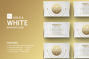 Gold And White Business Card, a Business Card Template by Marvel (Thumbnail 1 of 6)