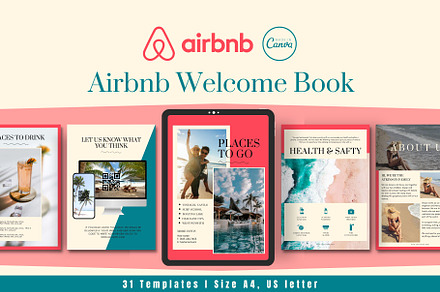 Printable AIRBNB Welcome Book