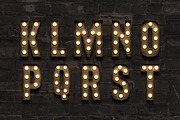 Marquee: Light Bulb Sign Letters, an Object Graphic by Medialoot (Thumbnail 3 of 6)