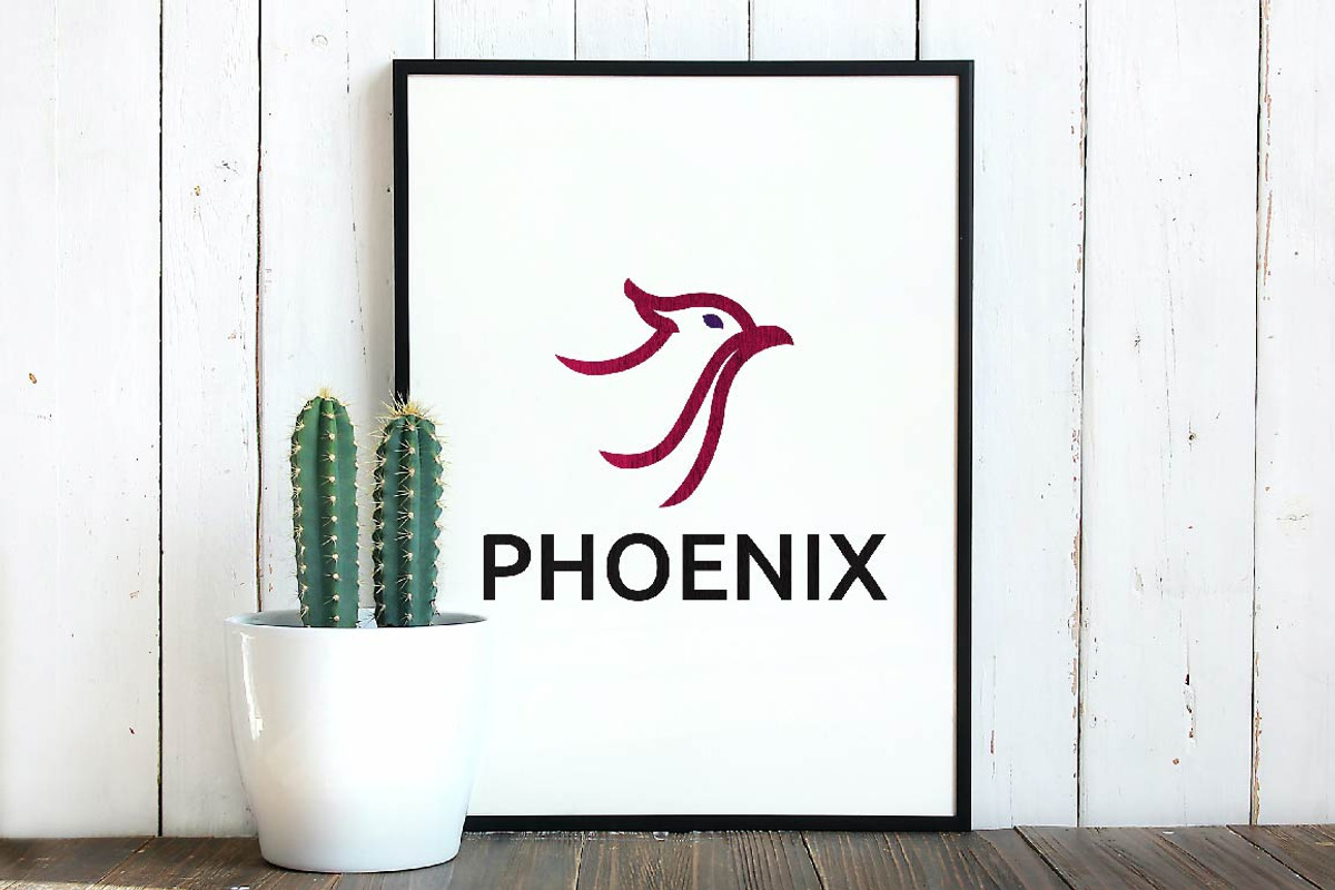 Red Phoenix Bird Animal Head Logo, a Branding & Logo Template by jongcreative (Photo 3 of 3)