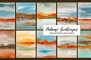 Abstract Autumn Landscapes, a Background Graphic by Marmoris.Arts (Thumbnail 1 of 16)