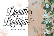 Bentara Script, a Script Font by Alpha Bento (Thumbnail 9 of 12)