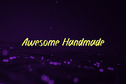 Ghamfix - Font, a Handwritten Font by artchiles_design (Thumbnail 3 of 5)