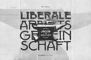 Iron Smith - Dirty Stamp Font, a Sans Serif Font by ikiiko (Thumbnail 5 of 7)