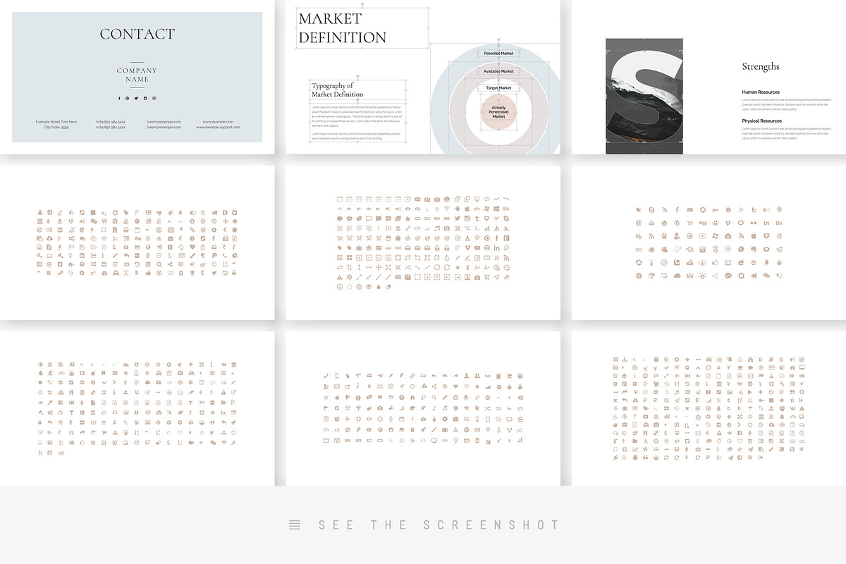 Business Plan Minimal Keynote, a Presentation Template by TemplatesForest (Photo 10 of 10)