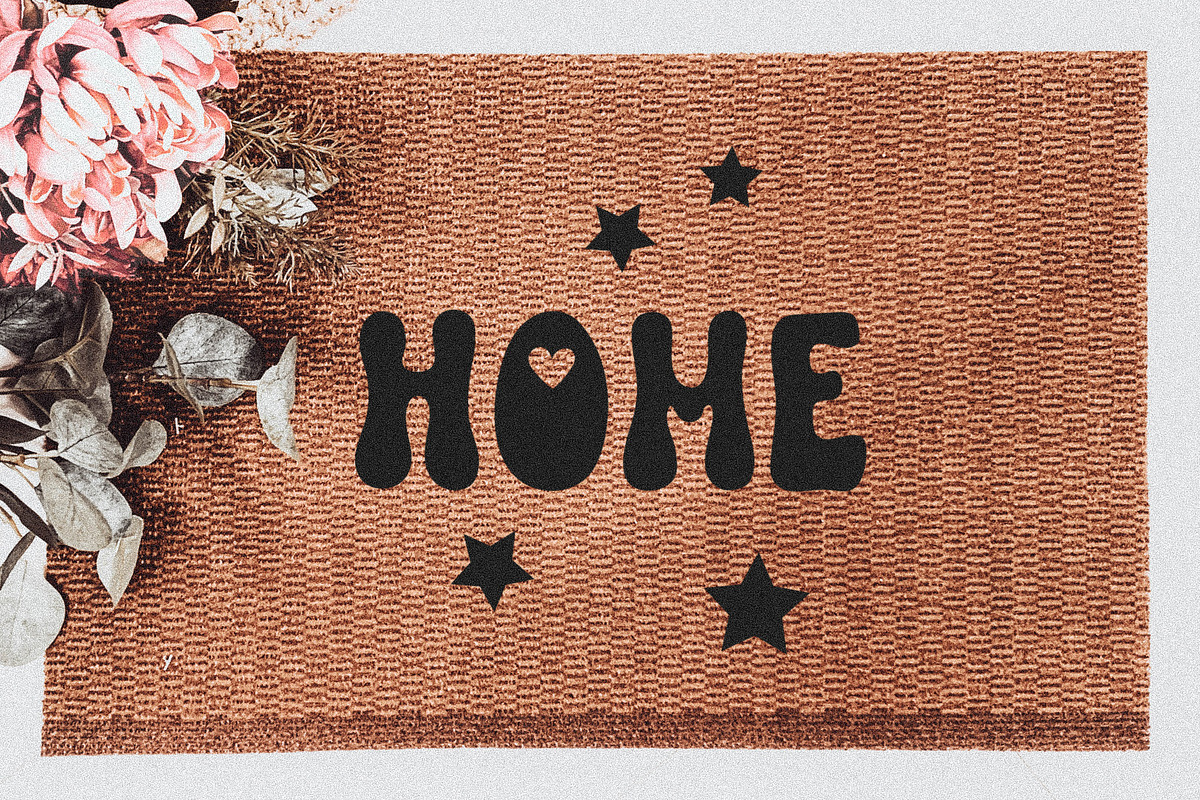 Groovy Font Pink Daisy, a Script Font by BarcelonaShop (Photo 7 of 12)