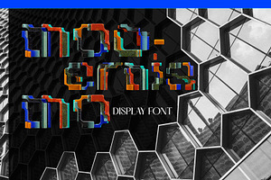 MOdernismo OpenType & SVG Font