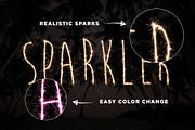Sparkler Photoshop Action preview 5