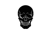 50 Skull Head Silhouette Vector Bund, an Illustration by Creativeshirt (Thumbnail 33 of 51)