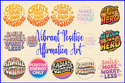 Vibrant Positive Affirmation Art, a Graphic by Gfx_Store (Thumbnail 1 of 15)