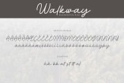 Walkway Font + Bonus Vector, a Script Font by sabrcreative (Thumbnail 10 of 11)