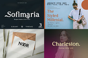 The 2021 Elegant BUNDLE-12 Typefaces, a Serif Font by Qaratype (Thumbnail 5 of 13)