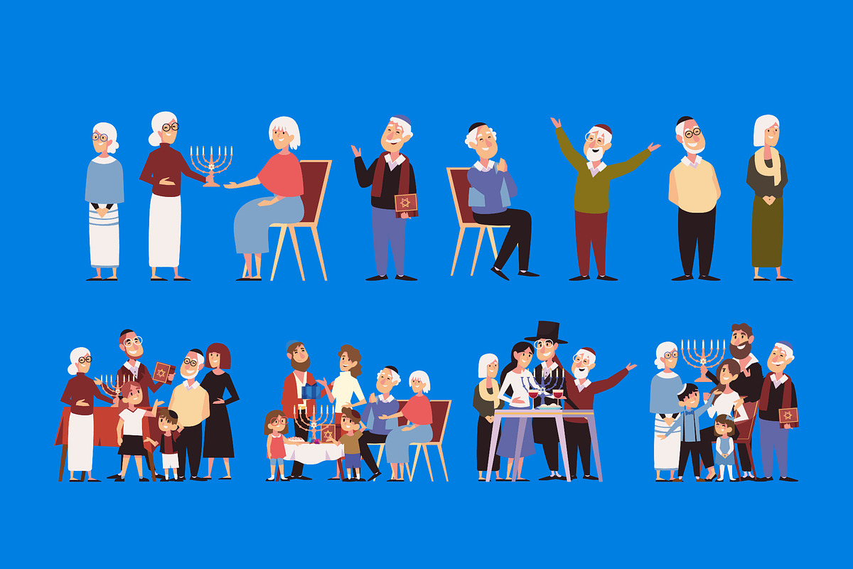 Family Hanukkah Celebration Set