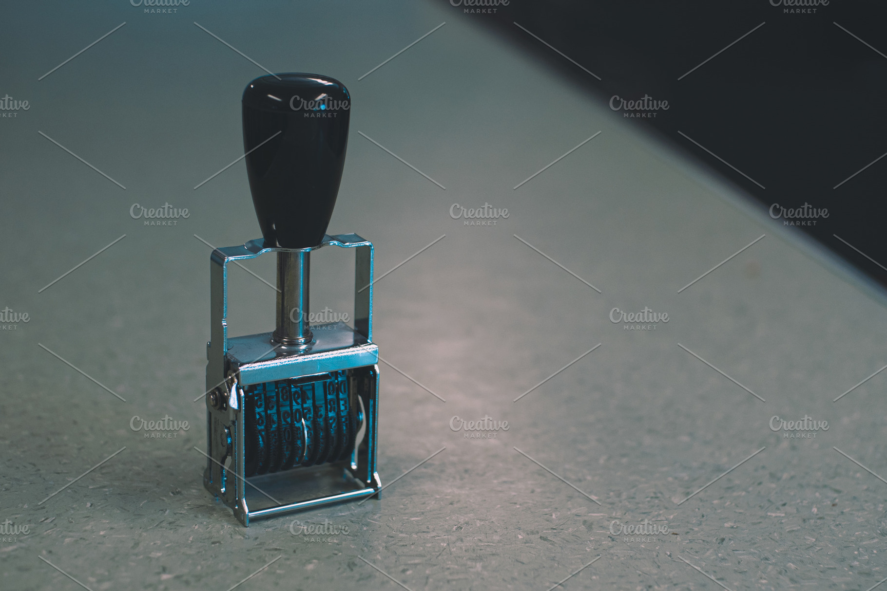 Rubber Stamp on Desk, a Business Photo by ClubhouseArts