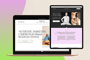 Squarespace Template: Stories