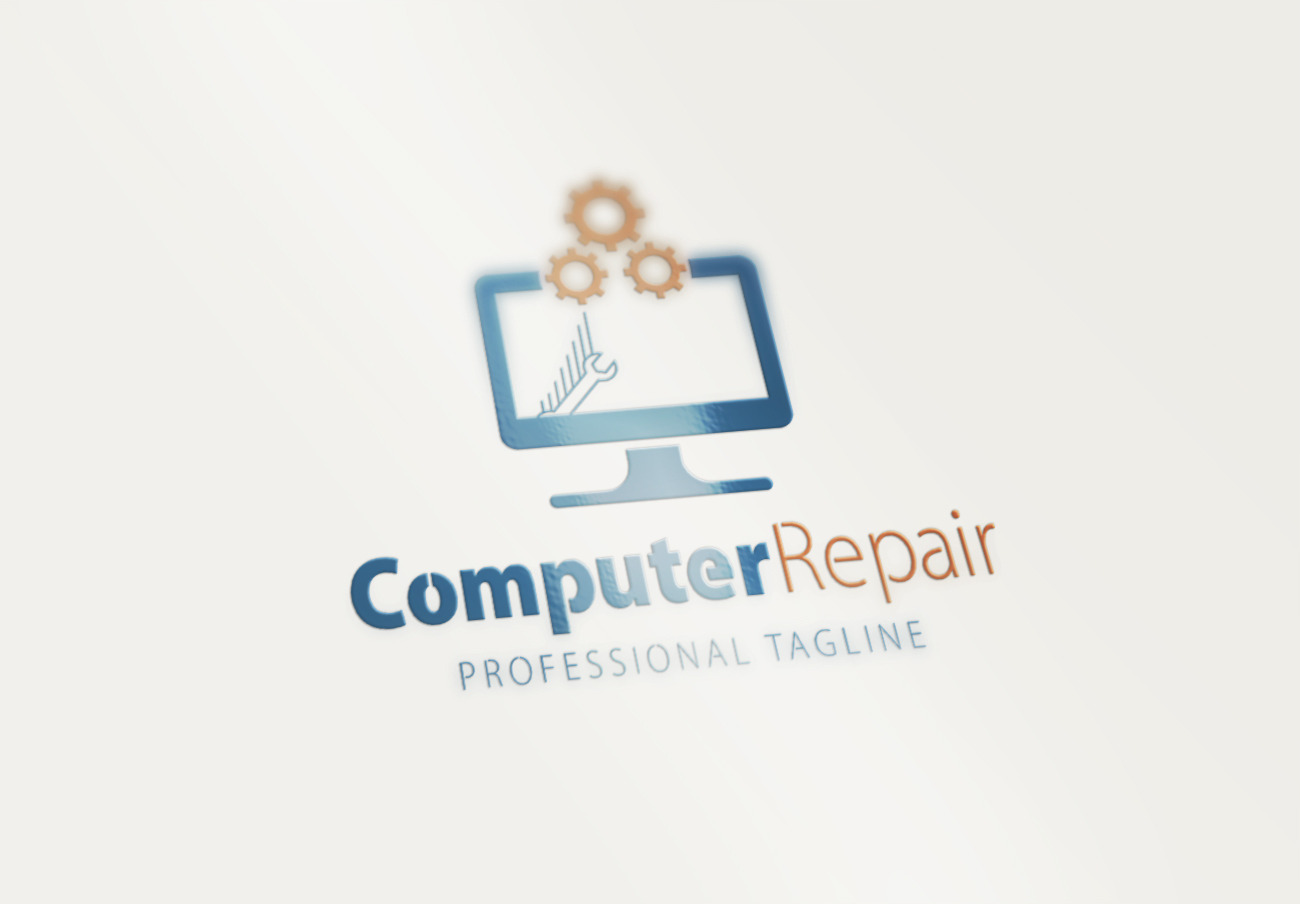 Computer Repair Logo, a Branding & Logo Template by Creative Dezing
