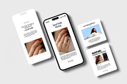 Social Media Mockup, an iPhone Mockup by Graphicell (Thumbnail 4 of 5)