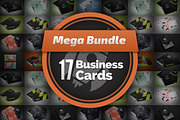 Mega Business Cards Bundle, a Business Card Template by Rafael Oliveira (Thumbnail 1 of 6)