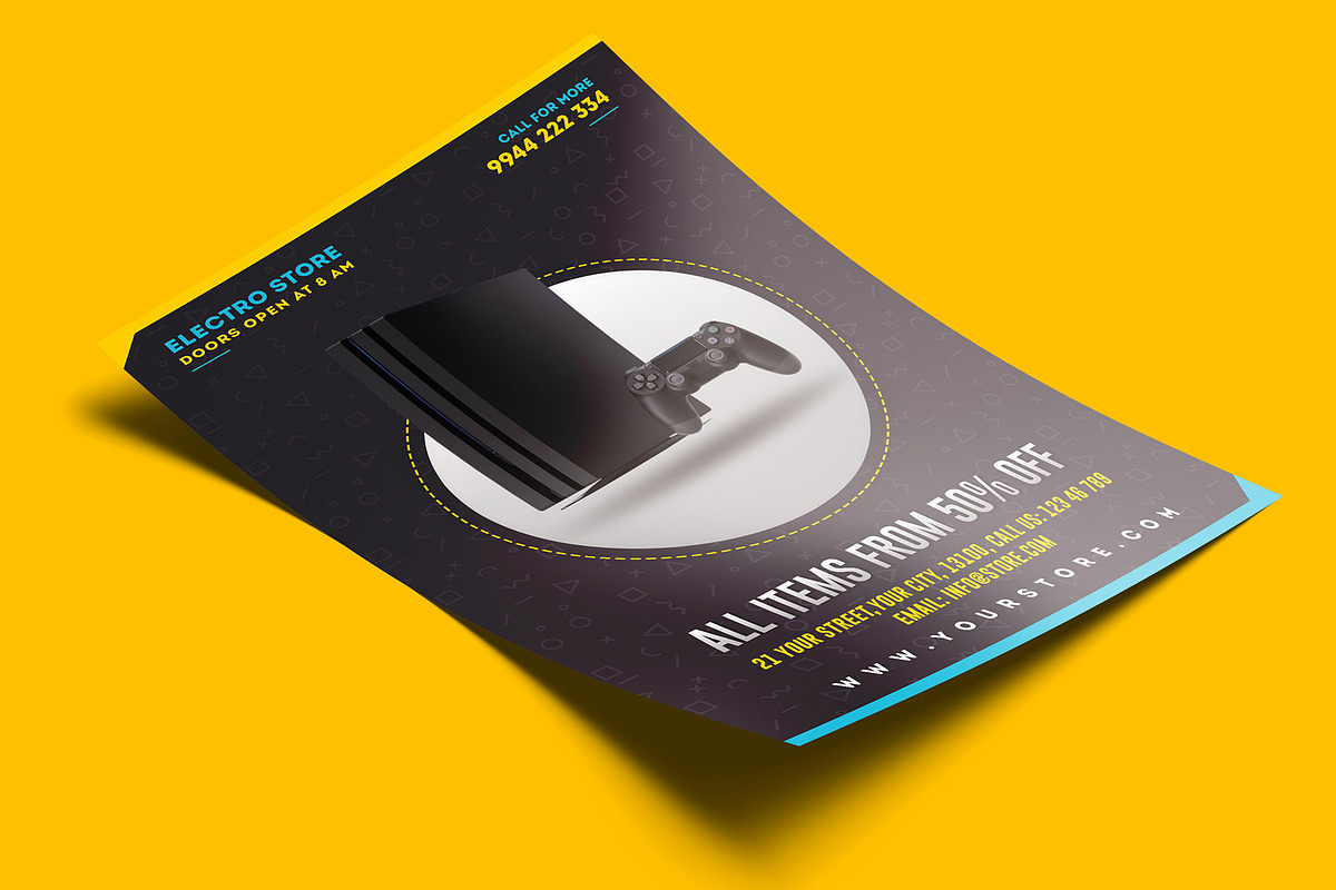 Product Flyer, a Flyer Template by Rafoz (Photo 3 of 4)