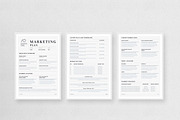 Marketing Plan | MS Word & Indesign, a Stationery Template by design_hut (Thumbnail 2 of 7)