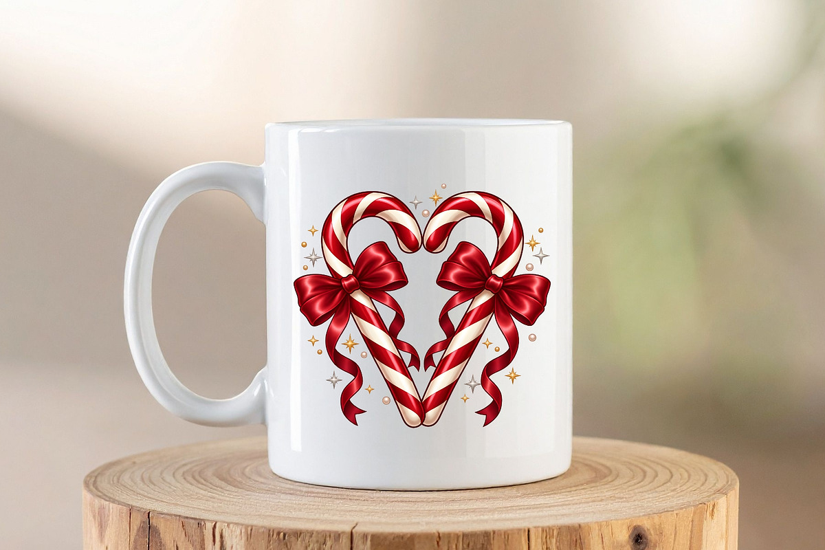 Holiday Christmas Candy Cane PNG, an Object Graphic by Zahyl Studio (Photo 6 of 7)