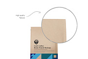 Food or Coffee Pouch Bag Mockup, a Cups & Container Mockup by Ram Studio LLC (Thumbnail 7 of 23)