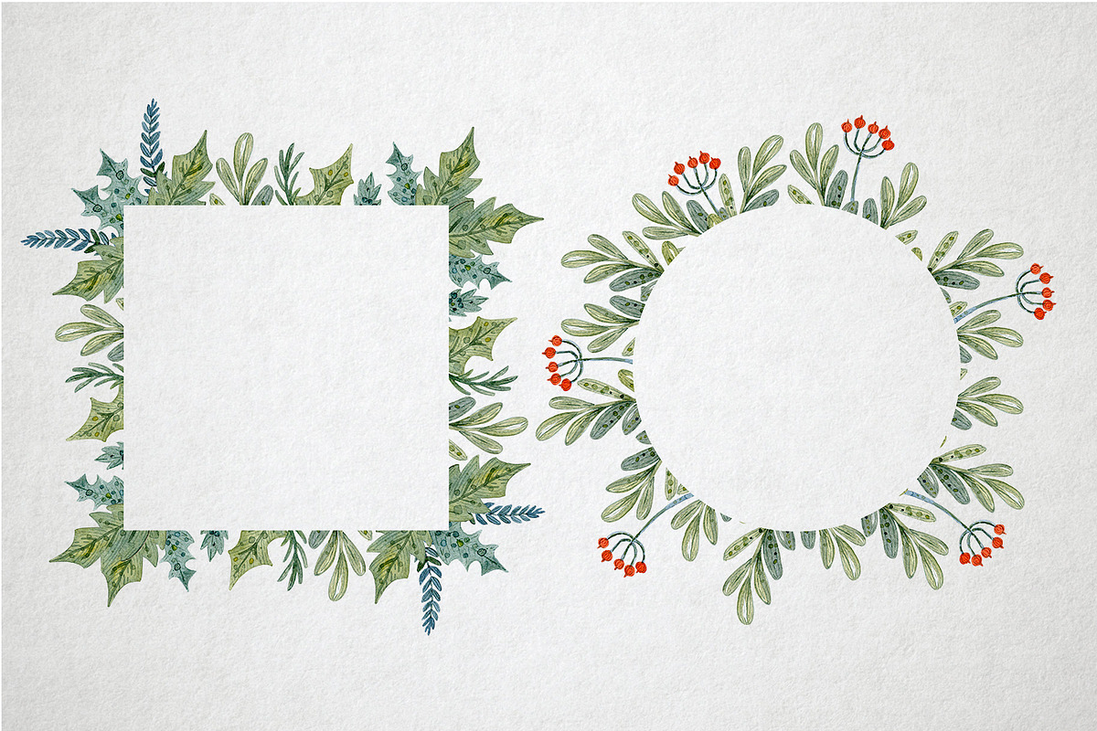 Christmas Set, an Illustration by annasokol_ (Photo 7 of 9)