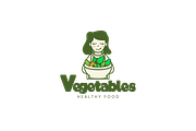 Salad icon template illustration, a Branding & Logo Template by Dyn Studio (Thumbnail 2 of 2)