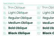 Ryker, a Sans Serif Font by HeadFirst (Thumbnail 3 of 15)
