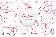 5 Dark Pink Gradient Confetti, an Object Graphic by DESIGNSKIT (Thumbnail 3 of 4)