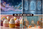 Birthday Girl-themed Photo Backdrops, a Background Graphic by PrintHaven Designs (Thumbnail 6 of 12)