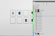Gallery Exhibition Mockup - 03, a Print Template by Formelier (Thumbnail 5 of 5)