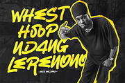 Whest Hoop - Graffiti Font, a Handwritten Font by Pekotype (Thumbnail 7 of 15)