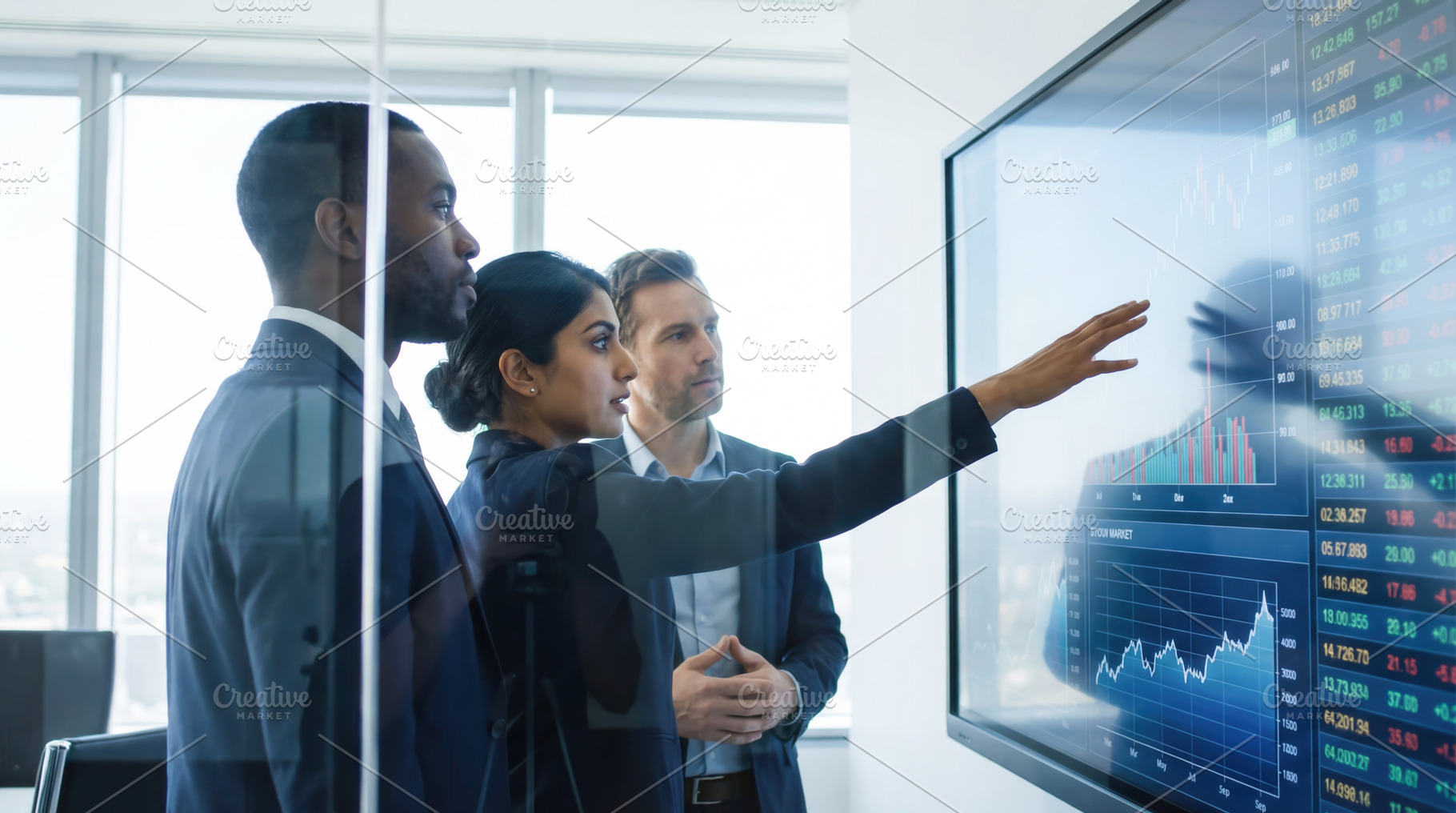 Business stock market charts, a Business Photo by Shootdiem