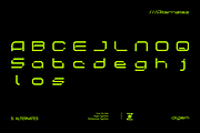 Algem - Futuristic Display Font, a Symbol Font by Font For Zula™ (Thumbnail 12 of 19)