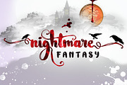 Nightamore Brush + Bonus Font, a Script Font by FHFont (Thumbnail 7 of 9)