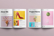 Digital Portfolio Template – 20 Page, a Magazine Template by E-Type (Thumbnail 3 of 8)