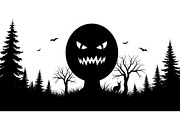Dark Halloween Forest Design, a Graphic by BIPLOB EXPERT (Thumbnail 10 of 13)