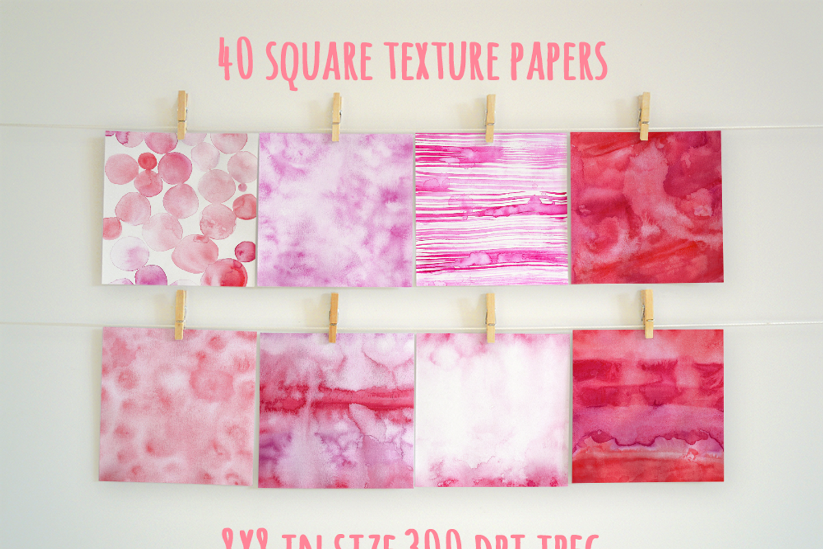 Watercolor Giftbox - February Deal, a Texture Graphic by Sinziana Romanescu (Photo 11 of 21)