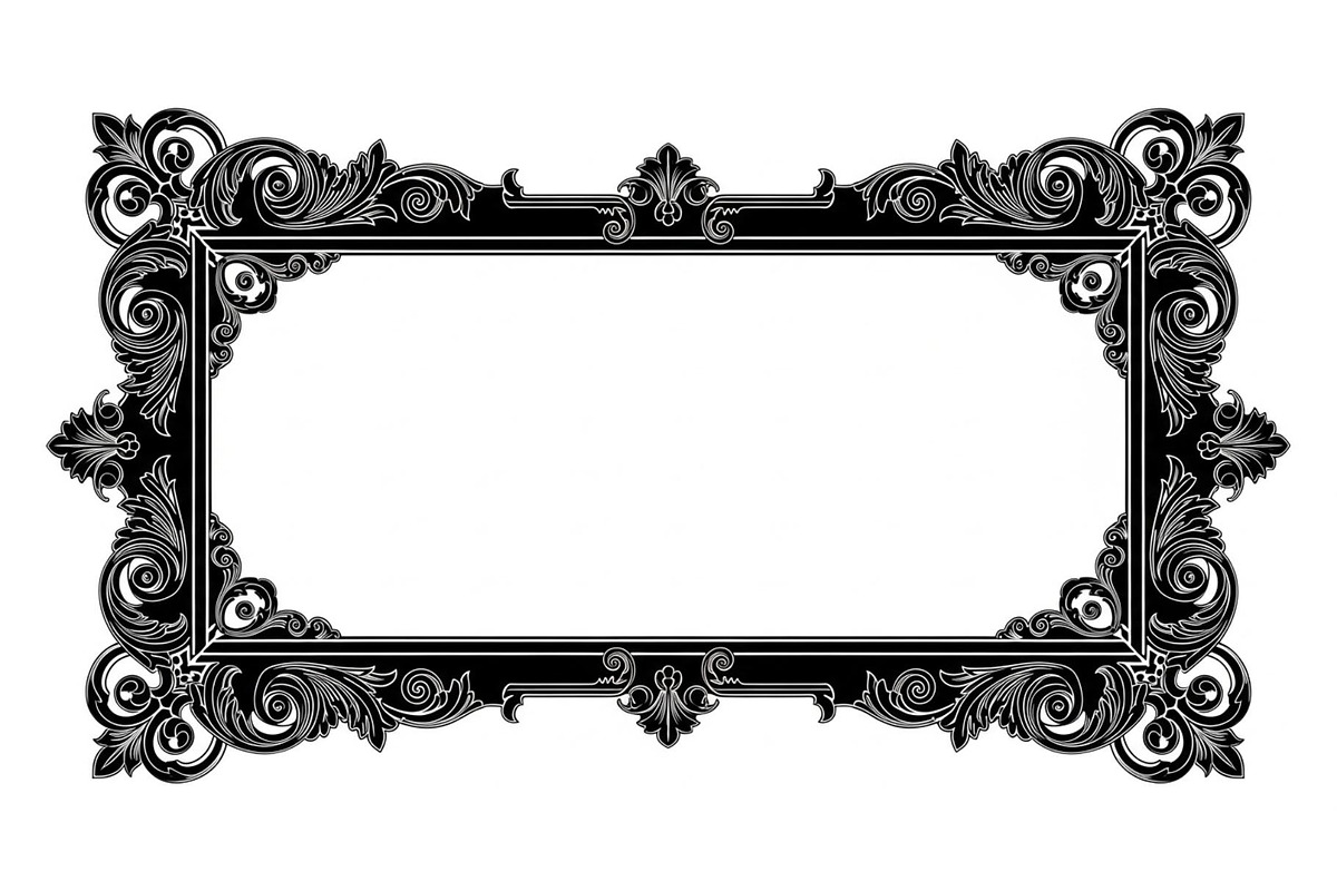 Ornamental Vintage Frame Border Bund, an Illustration by Creativeshirt (Photo 19 of 31)