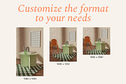 Frame Mockup Bundle For Print Shop, a Print Template by Bonumo (Thumbnail 6 of 10)