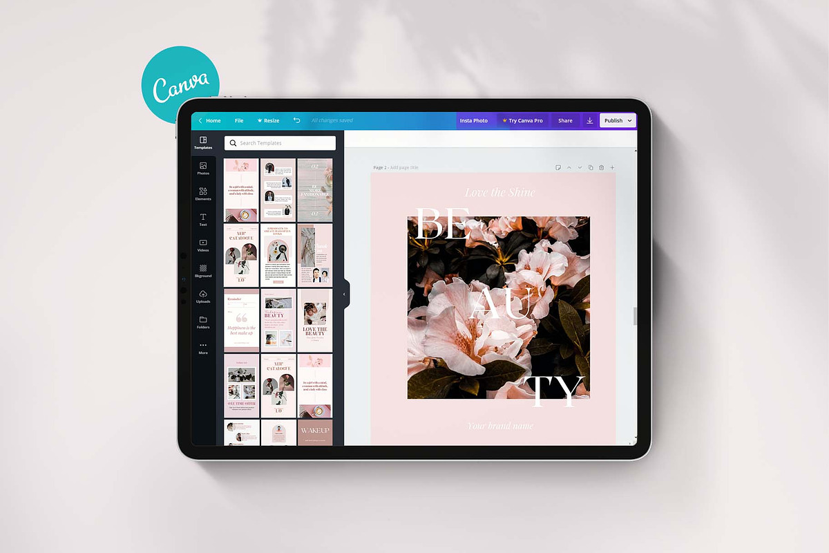 Instagram Beauty Series Creator, a Social Media Template by Analogi Studio