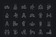 Help and Emergency Icons Set, an Outline Icon by Prosymbols (Thumbnail 7 of 8)