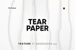 30 Tear Paper Textures, a Texture Graphic by CCPreset